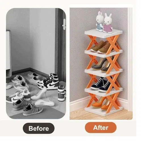 5 layer Foldable Shoe Rack।